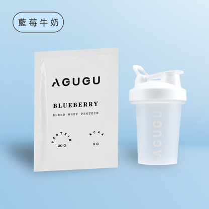 BLUEBERRY | 12 PACK ＋ WHITE CLASSIC SHAKER BOTTLE (CARRY LOOP)