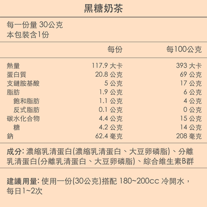 混合口味組合 (藍莓牛奶 + 黑糖奶茶) | 12入